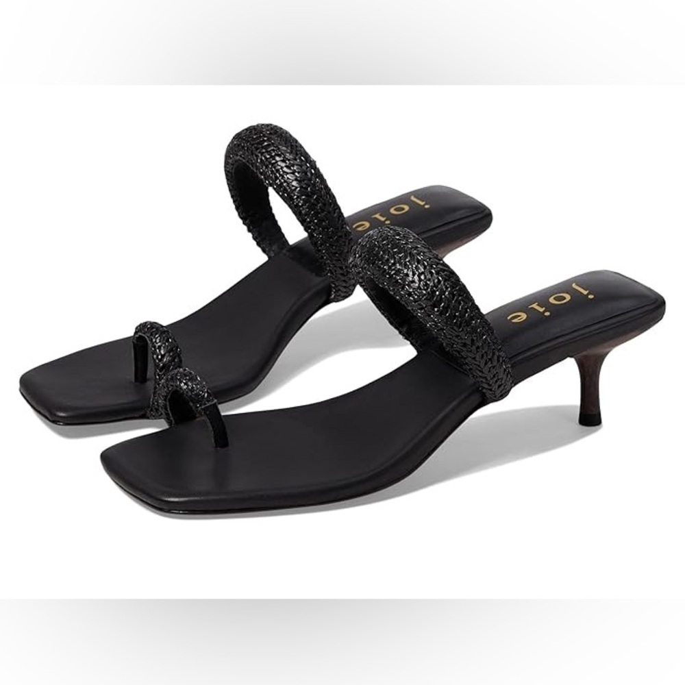 NWOB Joie Women’s Roberta Black Leather Kitten Heels in size 11